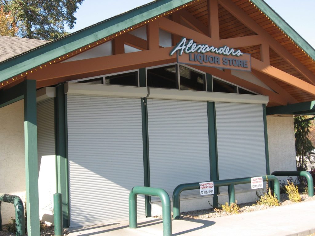 Talius business security shutters