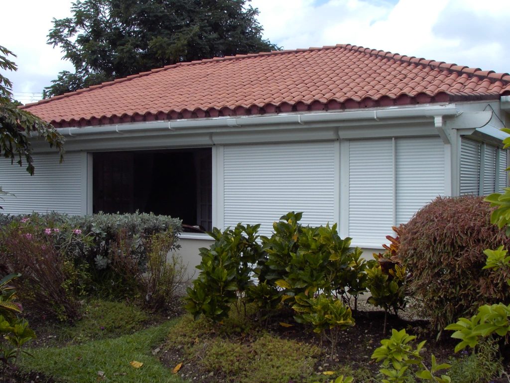 exterior rolling shutters