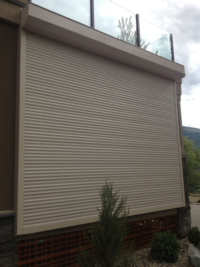motorized window shutter