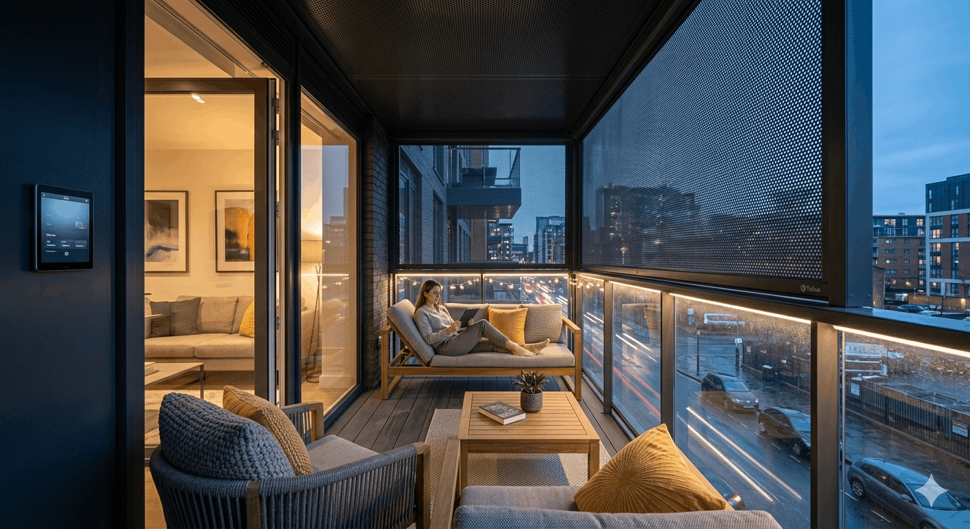 Habitat Screen For Condo Balcony